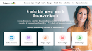 Banques-en-ligne.fr devient Pricebank